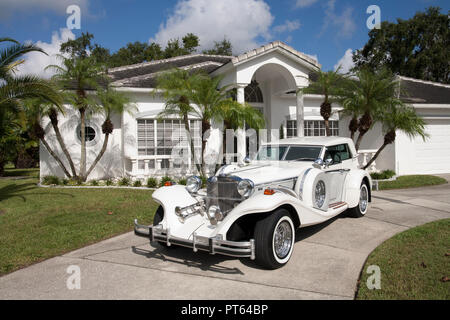 Excalibur-Classic Collectible Luxus Automobile Stockfoto