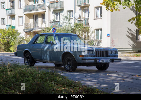 Dodge Diplomat in Warschau, Polen Stockfoto