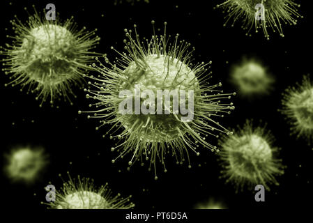 3D-Illustration des Newtons Wiege Stockfoto