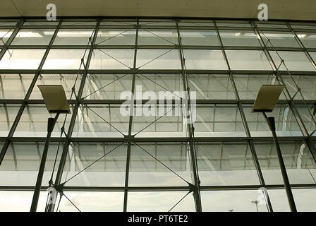 Anzeigen von Galerie am Flughafen Singapur Changi am Nachmittag des 21. Mai 2007 Stockfoto