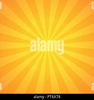 Sunburst Hintergrund design Stock Vektor