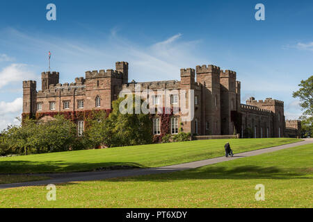 Scone Palace in der Nähe der Stadt Perth in Schottland, Großbritannien Stockfoto