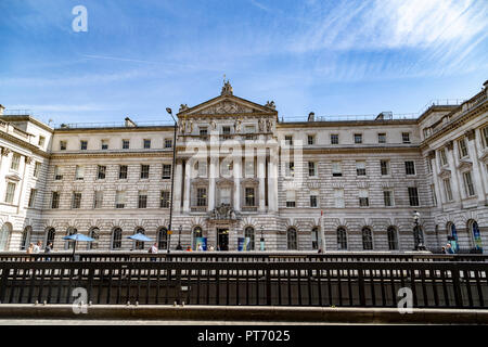 Somerset House, London, England, Vereinigtes Königreich Stockfoto