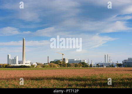 Laa an der Thaya: Chemische Fabrik Jungbunzlauer in Pernhofen im Weinviertel, Niederösterreich, Lower Austria, Austria Stockfoto