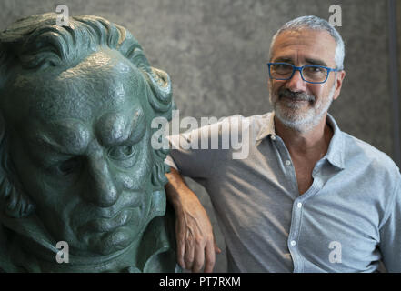 Die spanische Akademie für Kunst und Wissenschaft Einreichung Ankündigung für einen fremdsprachigen Academy Award, Madrid, Spanien mit: Javier Fesser Wo: Madrid, Spanien Wann: 06 Sep 2018 Credit: Oscar Gonzalez/WENN.com Stockfoto