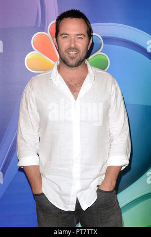 NBC New York Herbst Quark im Four Seasons Hotel - Roter Teppich Anreise mit: Sullivan Stapleton Wo: New York, New York, United States Wenn: 06 Sep 2018 Credit: Ivan Nikolov/WENN.com Stockfoto