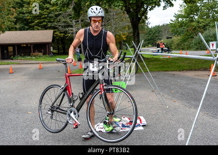 New York Duathlon (Hudson Valley) #3 Stockfoto