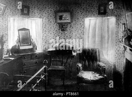 Toll Bar ehe Zimmer, Gretna Green, 1900 Stockfoto