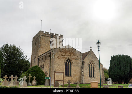 St botolphs Kirche Barton Seagrave Kettering uk Stockfoto