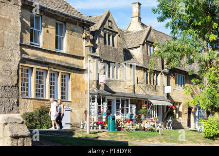 High Street, Chipping Campden, Gloucestershire, England, Vereinigtes Königreich Stockfoto