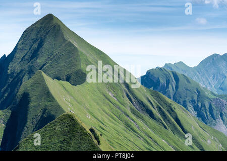 Wandern auf den Hardergrat ridge und Route, Interlaken, Schweiz, EU Stockfoto