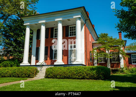 Der Dekan der Hochschule, lee-jackson Haus, Washington und Lee University in Lexington, Virginia Stockfoto