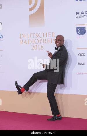 Gäste und VIPs die Teilnahme an der German Radio Award 2018 (Deutscher Radiopreis 2018) Mit: Yared Dibaba Wo: Hamburg, Deutschland Wann: 07 Sep 2018 Credit: Becher/WENN.com Stockfoto