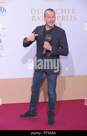 Gäste und VIPs die Teilnahme an der German Radio Award 2018 (Deutscher Radiopreis 2018) Mit: Hans Blomberg Wo: Hamburg, Deutschland Wann: 07 Sep 2018 Credit: Becher/WENN.com Stockfoto