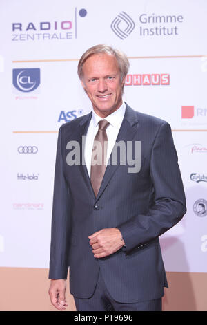 Gäste und VIPs die Teilnahme an der German Radio Award 2018 (Deutscher Radiopreis 2018) Mit: Gerhard Delling, Wo: Hamburg, Deutschland Wann: 07 Sep 2018 Credit: Becher/WENN.com Stockfoto