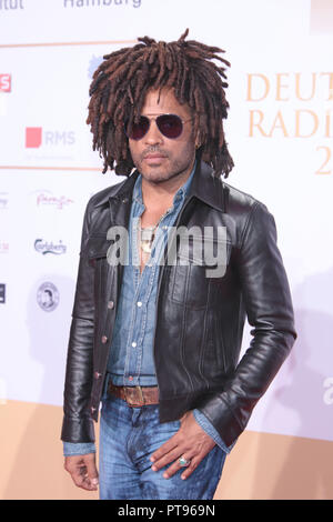 Gäste und VIPs die Teilnahme an der German Radio Award 2018 (Deutscher Radiopreis 2018) Mit: Lenny Kravitz, Wo: Hamburg, Deutschland Wann: 07 Sep 2018 Credit: Becher/WENN.com Stockfoto