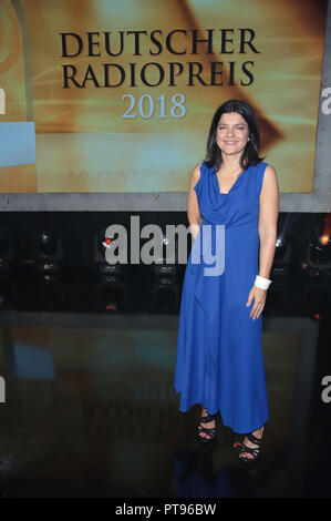 Gäste und VIPs die Teilnahme an der German Radio Award 2018 (Deutscher Radiopreis 2018) Mit: Jasmin Tabatabai, Wo: Hamburg, Deutschland Wann: 07 Sep 2018 Credit: Becher/WENN.com Stockfoto