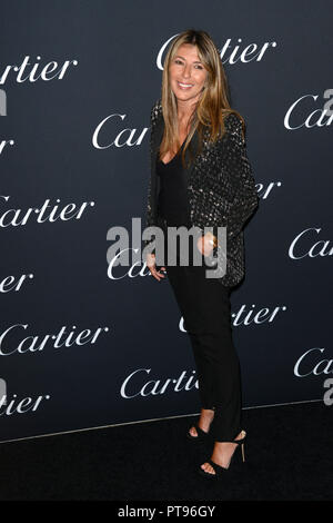 Cartier kostbare Garage Party im Cartier Fifth Avenue Mansion - Roter Teppich Anreise mit: Nina Garcia Wo: New York, New York, United States Wenn: 06 Sep 2018 Credit: Ivan Nikolov/WENN.com Stockfoto