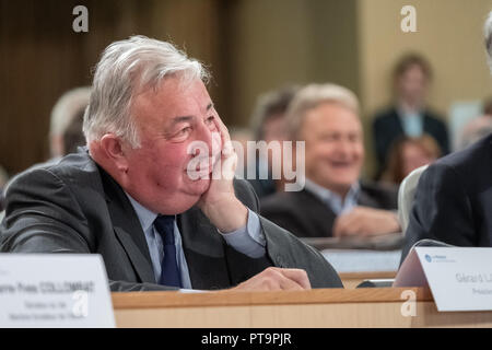 Lyon, 08. Oktober 2018, die 1. Regionale Assises von Lokalen gewählt Stockfoto