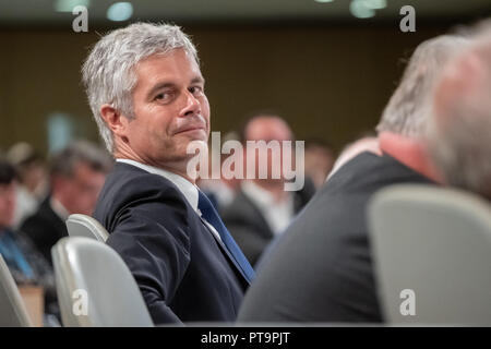 Lyon, 08. Oktober 2018, die 1. Regionale Assises von Lokalen gewählt Stockfoto