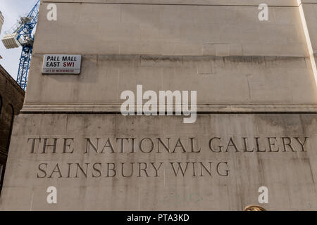 Eine typische Ansicht in London Stockfoto