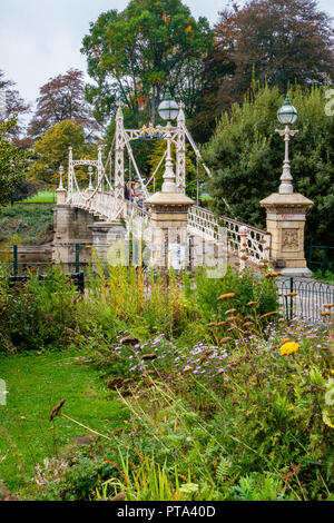 Victoria Fußgängerbrücke, Hereford, Herefordshire Stockfoto