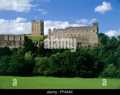 Schloss Richmond, North Yorkshire, 2010. Schöpfer: Mike Kipling. Stockfoto