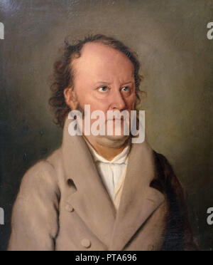 Porträt des Schriftstellers Jean Paul (1763-1825), 1810. Schöpfer: Meier, Friedrich (1785-1815). Stockfoto