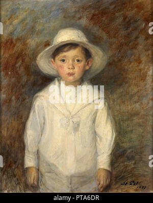 Jean, der Sohn des Malers Paul-César Helleu. Schöpfer: Blanche, Jacques-Émile (1861-1942). Stockfoto