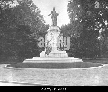 Lafayette Statue, Washington DC, USA, c 1900. Schöpfer: Unbekannt. Stockfoto