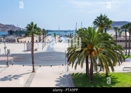 Street View in Cartagena, Spanien Stockfoto