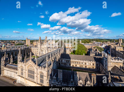 All Souls College, Worlds Hardest Aufnahmeprüfung, Universität Oxford, Oxford, Oxfordshire, England, UK, GB. Stockfoto