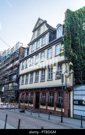 Das Goethe-haus, großer Hirschgraben, Frankfurt, Hessen, Deutschland Stockfoto