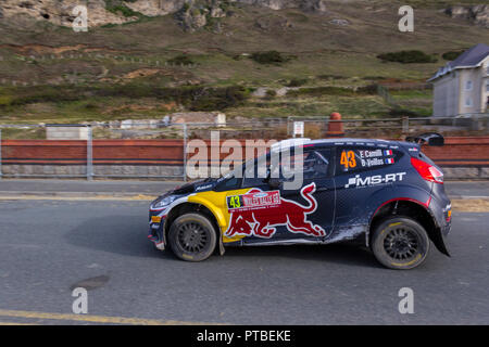 Wales Rally GB, Llandudno, Great Orme. Oktober 7, 2018. Team. Stockfoto