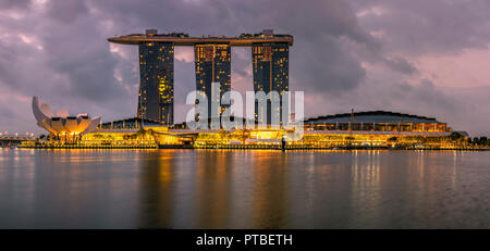 Marina Bay Sands, Singapur Stockfoto