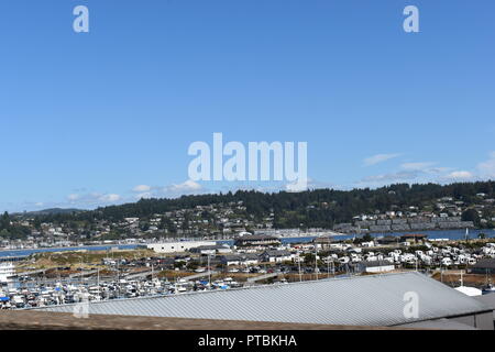 Yachthafen in Newport, Oregon Stockfoto