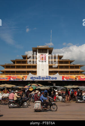 Phsar thom Central Market, Battambang Provinz, in Battambang, Kambodscha Stockfoto