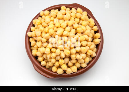Kichererbsen in einem Schlammes Stockfoto
