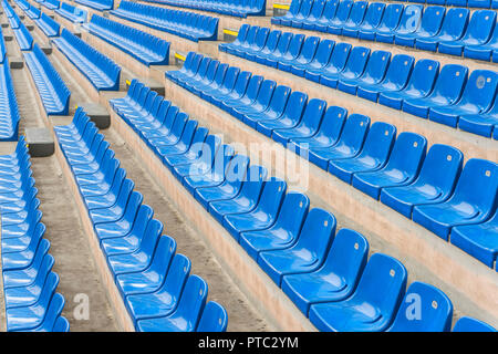 Die Tribünen im Stadion San Siro - offizielle Arena des FC Mailand und FC Inter Stockfoto