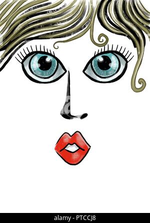 Schönheit Abbildung Element Stockfoto