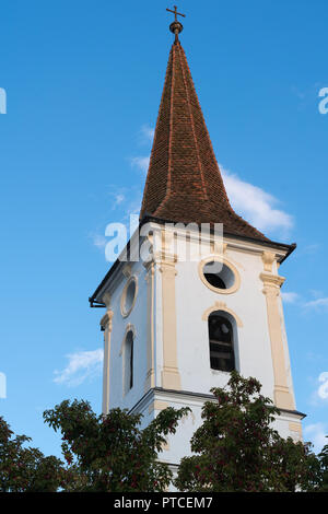 SIBIEL, Siebenbürgen/Rumänien - 16. SEPTEMBER: Außenansicht der Kirche der Heiligen Dreifaltigkeit in Sibiel Siebenbürgen Rumänien am 16. September 2018 Stockfoto