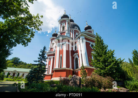 Orthodoxe Kloster Geburt der Mutter Gottes, Curchi, Republik Moldau Stockfoto