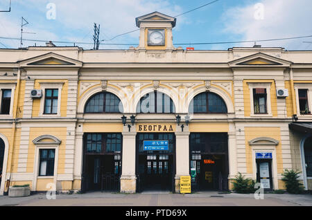 Belgrad Hauptbahnhof (jetzt geschlossen), Belgrad, Serbien, Balkan, September 2018 Stockfoto