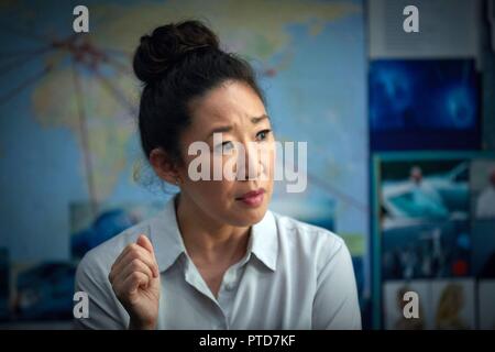 Original Film Titel: die Tötung von EVA. Englischer Titel: die Tötung von EVA. Jahr: 2018. Regisseur: PHOEBE WALLER - Brücke. Stars: Sandra Oh. Quelle: SID SANFTE FILME/Album Stockfoto