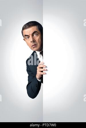 Original Film Titel: Johnny English schlägt wieder zu. Englischer Titel: Johnny English schlägt wieder zu. Jahr: 2018. Regie: David Kerr. Stars: Rowan Atkinson. Credit: Studio Canal/Working Title Films/Universal Pictures/Album Stockfoto