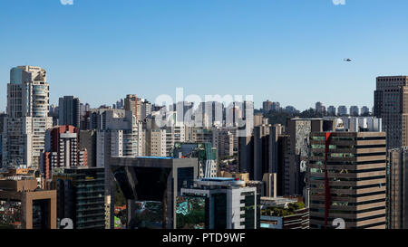 Größten Städte der Welt. Stadt Sao Paulo, Brasilien, Südamerika. Stockfoto