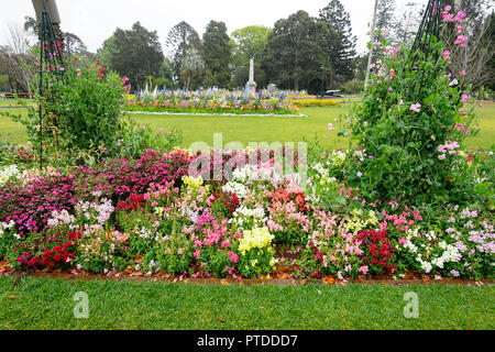 Karneval der Blumen an denkmalgeschützten Queen's Park Botanischer Garten, Toowoomba, südlichen Queensland, Queensland, Australien Stockfoto