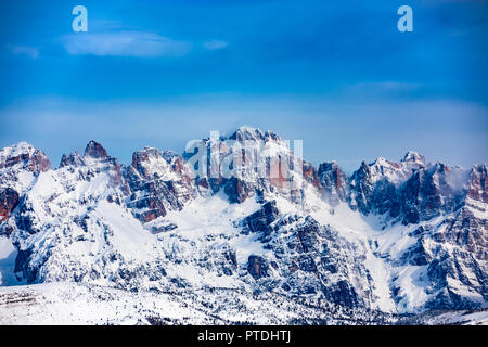 Brenta Dolomiten Monte Bondone gesehen Stockfoto