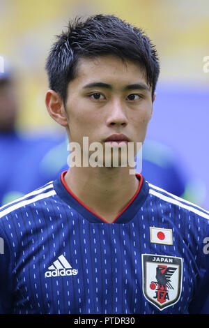 Kuala Lumpur, Malaysia. 30 Sep, 2018. Ryotaro Araki (JPN) Fußball: AFC U-16-WM 2018 Viertelfinale zwischen Japan 2-1 Oman in Bukit Jalil Nationalstadion in Kuala Lumpur, Malaysia. Quelle: LBA/Alamy leben Nachrichten Stockfoto