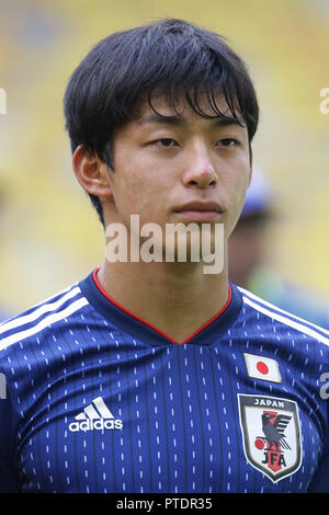Kuala Lumpur, Malaysia. 30 Sep, 2018. Riku Handa (JPN) Fußball: AFC U-16-WM 2018 Viertelfinale zwischen Japan 2-1 Oman in Bukit Jalil Nationalstadion in Kuala Lumpur, Malaysia. Quelle: LBA/Alamy leben Nachrichten Stockfoto